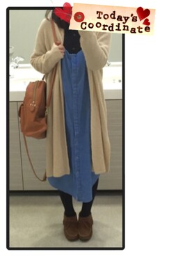 aiさん（レディース・155cm）の秋コーディネート