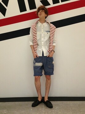 joujiさん（メンズ・184cm）の夏コーディネート