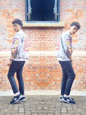 charles lamさん（メンズ・178cm）の夏コーディネート