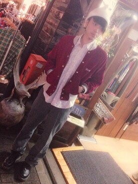 かきさん（メンズ・174cm）の秋コーディネート