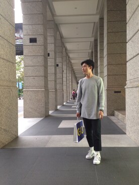 「plain-me（プレインミー）のアイテム」を使った、you-linさん（メンズ・173cm）の秋コーディネート