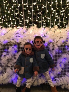 mayumeriさん（キッズ・90cm）の秋コーディネート