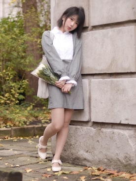 「PAUL&JOE（ポールアンドジョー）のアイテム（ワンピース）」を使った、Rach 🌌さん（レディース・163cm）の夏コーディネート