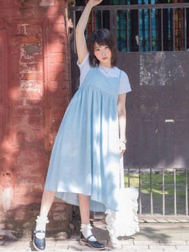 Rach 🌌さん（レディース・163cm）の夏コーディネート