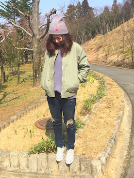 can5さん（レディース・157cm）の春コーディネート