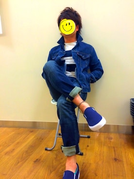 アラフィフが見えてきた。。。さん(メンズ・174cm)の冬コーディネート