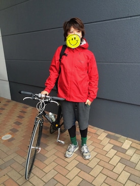 「Lowe alpine（ロウアルパイン）のアイテム」を使った、アラフィフが見えてきた。。。さん（メンズ・174cm）の春コーディネート