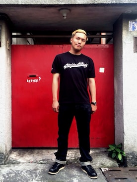 許漢思さん（メンズ・181cm）の春コーディネート