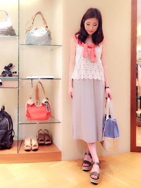 namiさん（レディース・166cm）の春コーディネート