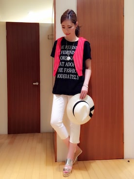 「KATHARINE ROSS（キャサリンロス）のアイテム」を使った、namiさん（レディース・166cm）の春コーディネート