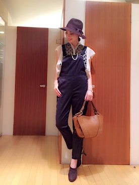 「KATHARINE ROSS（キャサリンロス）のアイテム」を使った、namiさん（レディース・166cm）の夏コーディネート