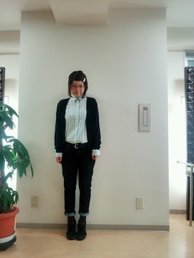 さとみこさん（レディース・158cm）の秋コーディネート