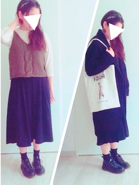 ちなつんさん（レディース・157cm）の冬コーディネート