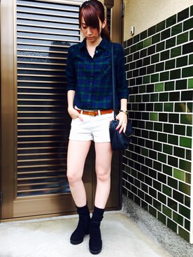 ENA☆さん（レディース・158cm）の秋コーディネート