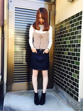 ENA☆さん（レディース・158cm）の秋コーディネート