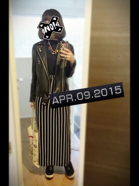 「Ulula（ウルラ）のアイテム」を使った、もかちーのさん（レディース・156cm）の春コーディネート