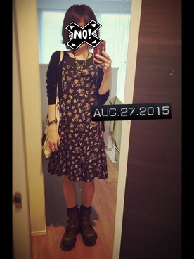 「MONKI」｜もかちーのさん（レディース・156cm）の夏コーディネート