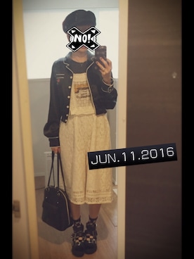 「パジャマ」｜「アイテム（その他アウター）」を使った、もかちーのさん（レディース・156cm）の夏コーディネート