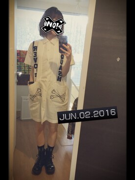 もかちーのさん（レディース・156cm）の夏コーディネート