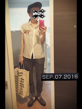 もかちーのさん（レディース・156cm）の秋コーディネート