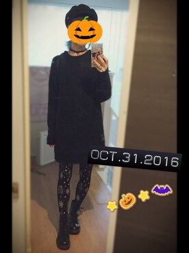 「wearhalloween2016」｜もかちーのさん（レディース・156cm）の秋コーディネート