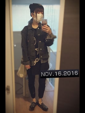 もかちーのさん（レディース・156cm）の秋コーディネート