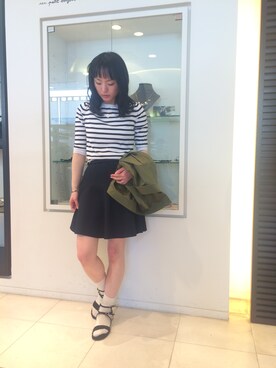 「HELIOPOLE（エリオポール）のアイテム（ジャケット/アウター）」を使った、i_k_u_m_iさん（レディース・158cm）の冬コーディネート