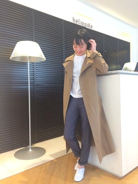 「HELIOPOLE（エリオポール）のアイテム（その他シューズ）」を使った、i_k_u_m_iさん（レディース・158cm）の冬コーディネート