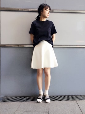 「delave（デラヴェ）のアイテム」を使った、i_k_u_m_iさん（レディース・158cm）の春コーディネート