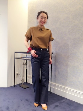 「HELIOPOLE(HELIOPOLE)」｜i_k_u_m_iさん（レディース・158cm）の春コーディネート