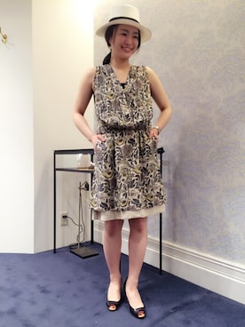 「SWILDENS（スウィルデンズ）のアイテム」を使った、i_k_u_m_iさん（レディース・158cm）の春コーディネート