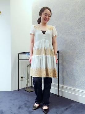 「HELIOPOLE(HELIOPOLE)」｜i_k_u_m_iさん（レディース・158cm）の春コーディネート