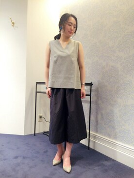 「HELIOPOLE（エリオポール）のアイテム（アクセサリー）」を使った、i_k_u_m_iさん（レディース・158cm）の春コーディネート