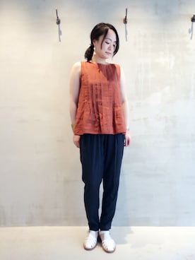 「Church's（チャーチ）のアイテム」を使った、i_k_u_m_iさん（レディース・158cm）の春コーディネート