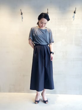 「HELIOPOLE(HELIOPOLE)」｜i_k_u_m_iさん（レディース・158cm）の夏コーディネート