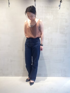 「forte_forte（フォルテフォルテ）のアイテム（シャツ/ブラウス）」を使った、i_k_u_m_iさん（レディース・158cm）の夏コーディネート