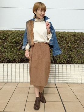 JOURNAL STANDARD Lady's 仙台店 スタッフAさん（レディース・160cm）の秋コーディネート