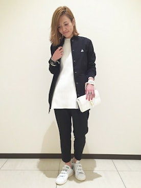 「STEPHEN（ステファン）のアイテム」を使った、JOURNAL STANDARD Lady's 仙台店 スタッフAさん（レディース・160cm）の春コーディネート