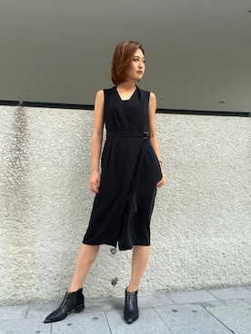 「NINE（ナイン）のアイテム」を使った、Mai Onoさん（レディース・165cm）の夏コーディネート