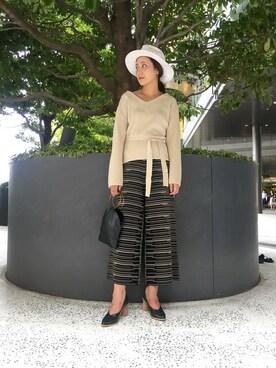 Mai Onoさん（レディース・165cm）の秋コーディネート