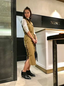 Mai Onoさん（レディース・165cm）の秋コーディネート
