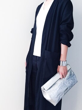 「AURALEE」｜uさん（レディース・165cm）の夏コーディネート