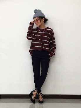 小菅彩子さんのコーディネート