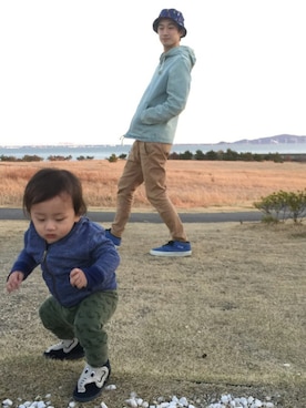 「Cienta（シエンタ）のアイテム」を使った、たけじゅんさん（メンズ・180cm）の春コーディネート