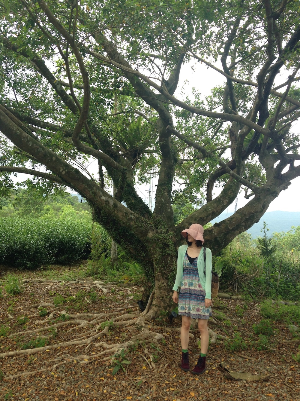 「GUのアイテム（ブーツ、パープル系）」を使った、PSさん（レディース・165cm）の夏コーディネートの1枚目の写真