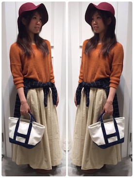 「アイテム（ワンピース/ドレス、グリーン系）」を使った、MAIさん（レディース・153cm）の夏コーディネート