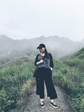 李綺さん（レディース・162cm）の春コーディネート