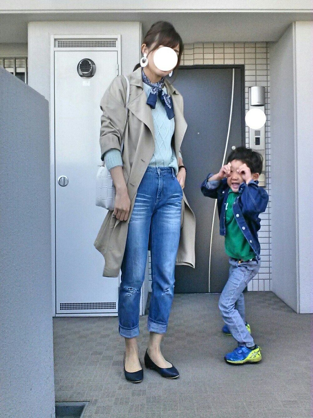 宮崎あおいCM着用ドロップショルダーニュアンスコートを使った人気