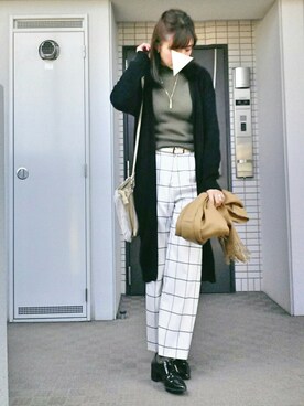 ぺるもっちさん(レディース・162cm)の冬コーディネート