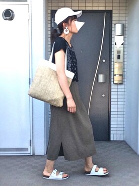 ぺるもっちさん（レディース・162cm）の夏コーディネート